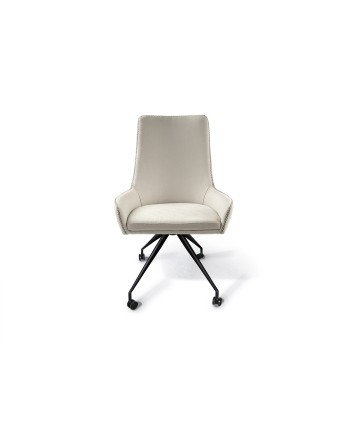 DIANE-SILLA RUEDAS BLANCA-HILO GRIS